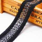 KJ20014衣服の鎖のかぎ針編みのブレードのトリム3cm