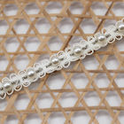 KJ20020は編みこみの真珠のリボンのトリム10mmをかぎ針で編む