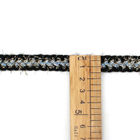 カスタマイズされた2cmポリエステルかぎ針編みはトリムの金属装飾を編んだ