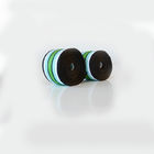 3.8cmの衣服のためのナイロン青く白い緑のストリップのウェビング テープ