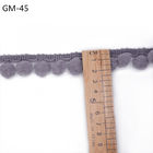 カーテンのためのGM-45灰色2.5cm Pom Pomのトリム